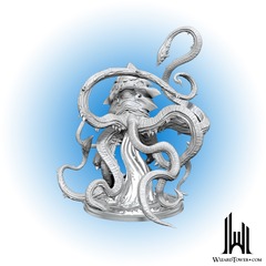 Magic the Gathering Unpainted Miniatures: Resevoir Kraken